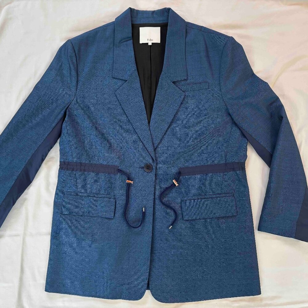 Tibi complete suit, Blazer and pants in Navy